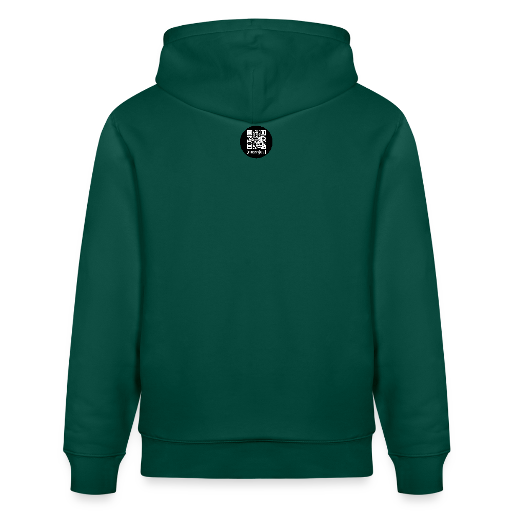 Unisex Bio-Hoodie mit OKTOBERFEST SKULL GIRL PRINT - Forest