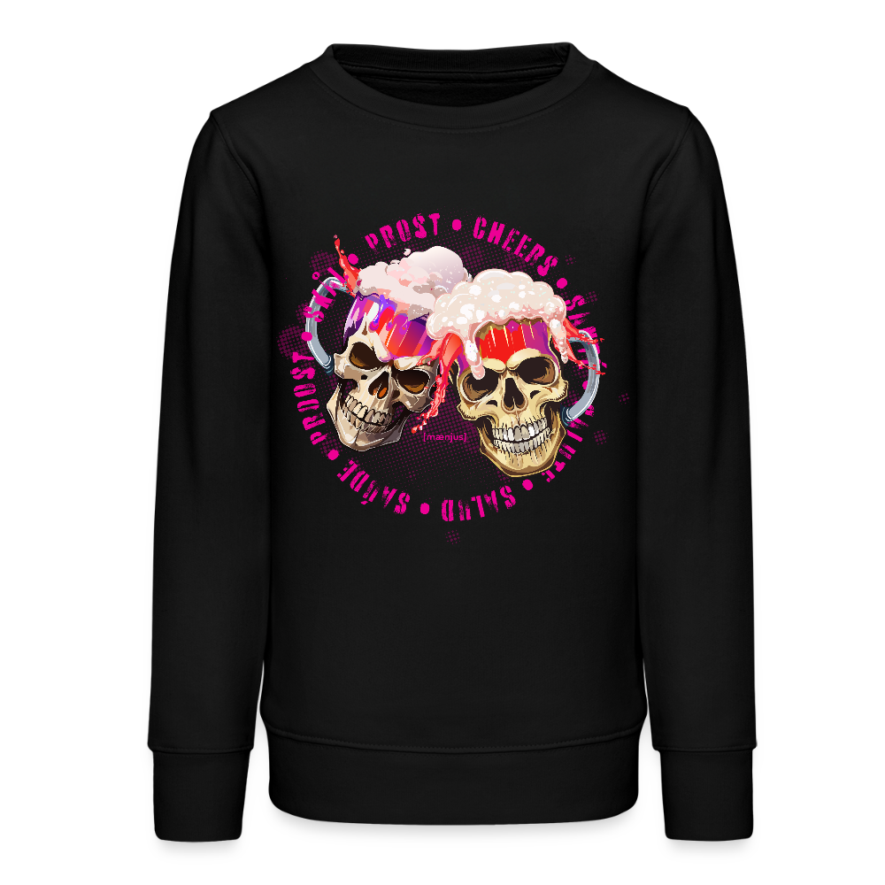 MNJS TEENS Bio Sweatshirt mit OKTOBERFEST EDITION GIRLS PRINT - Schwarz