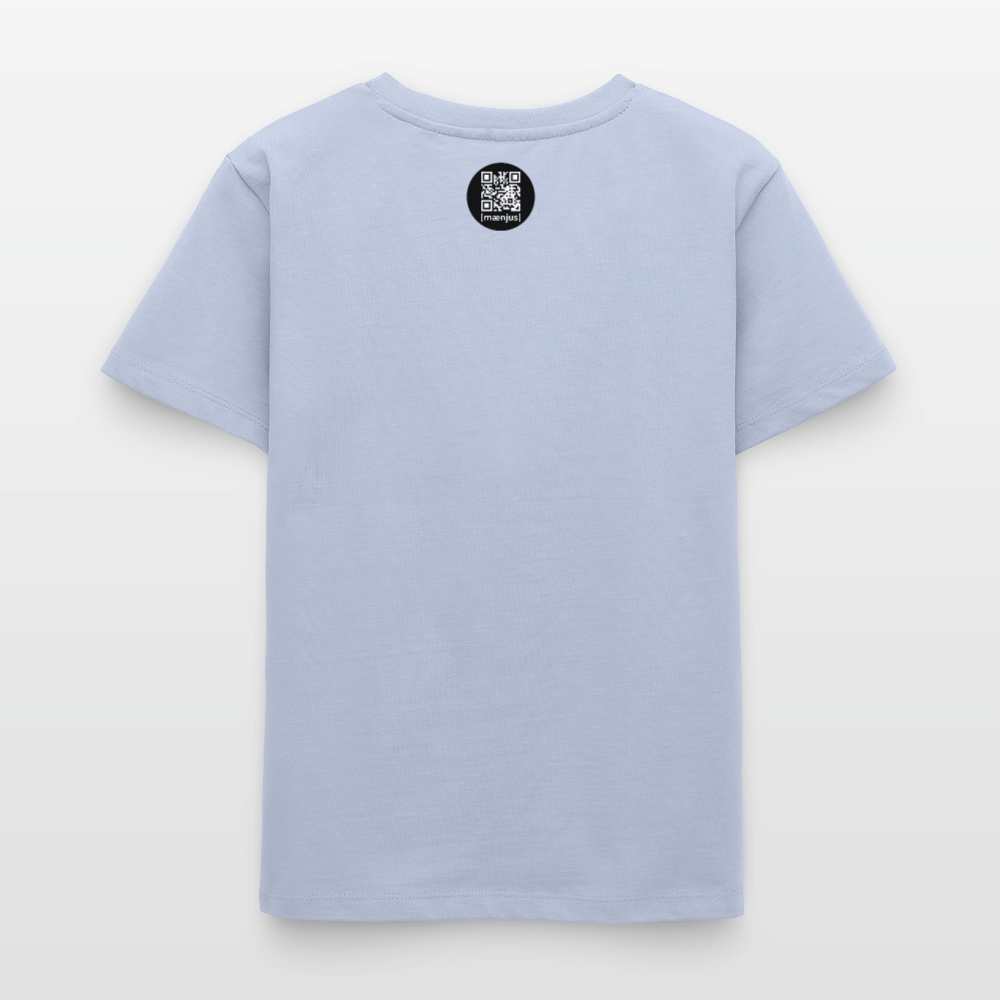 MNJS TEENS Bio T-Shirt mit WELCOME TO THE JUNGLE PRINT - Lavendel-Violett