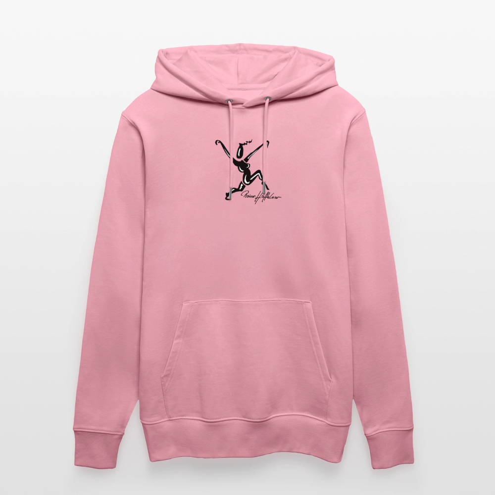 Unisex Bio-Hoodie mit TUSCHEWEIBCHEN PRINT - Lila Traum