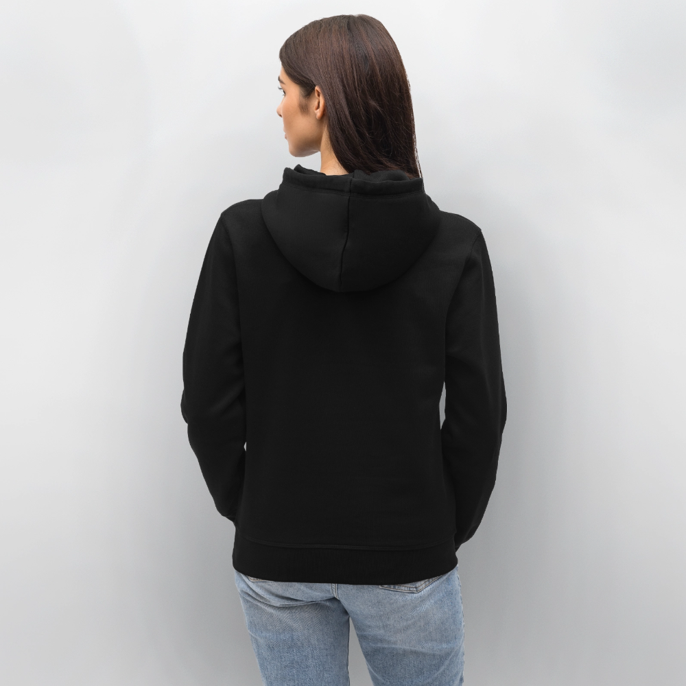 Unisex Bio-Hoodie mit MNJS CREW no limits PRINT - Schwarz