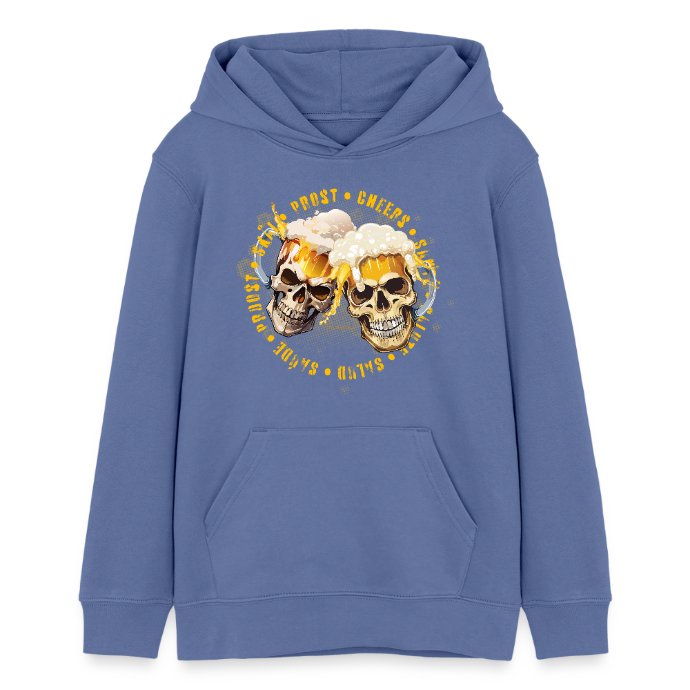 Teens Bio-Hoodie mit OKTOBERFEST EDITION BOYS PRINT - Blau
