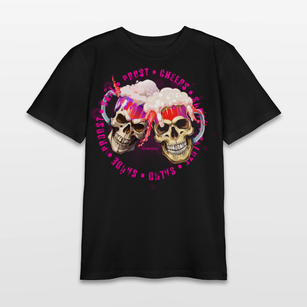 MNJS TEENS Bio T-Shirt mit OKTOBERFEST EDITION GIRLS PRINT - Schwarz