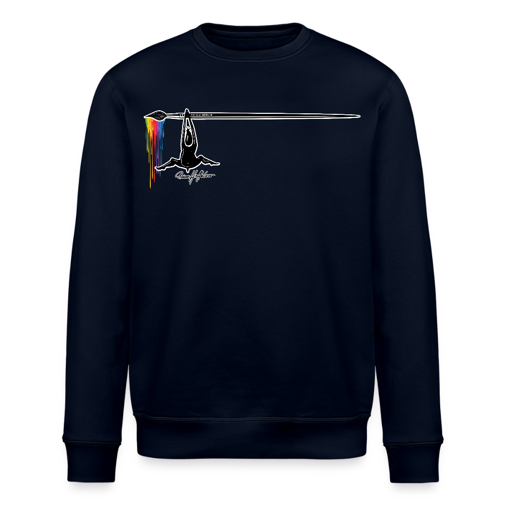 Unisex Bio-Sweatshirt mit MÄNNLE PRINT - Navy