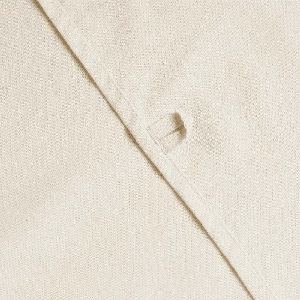 Organic Geschirrtuch mit SANTASKULL FUCKTORY PRINT - Natur