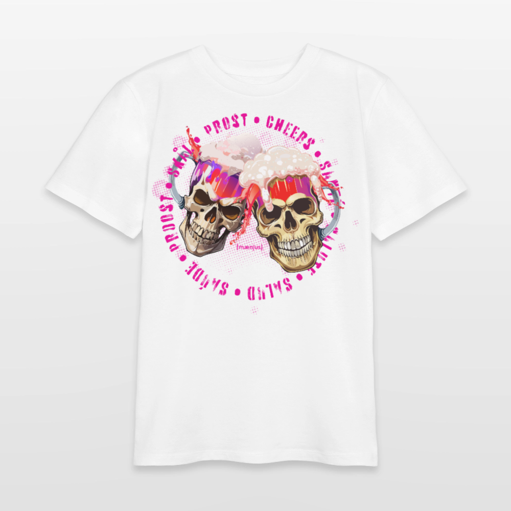 MNJS TEENS Bio T-Shirt mit OKTOBERFEST EDITION GIRLS PRINT - Weiß