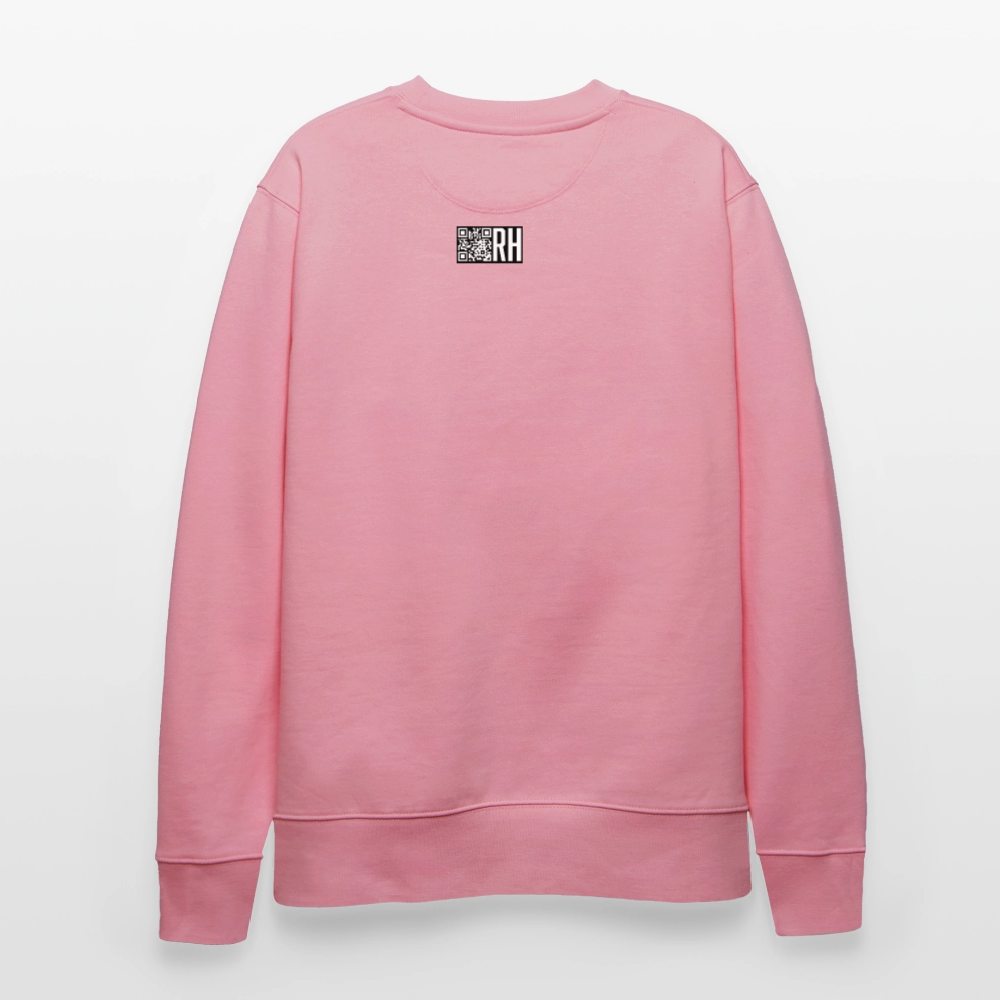 Unisex Bio-Sweatshirt mit ICE ICE BABY PRINT - Lila Traum