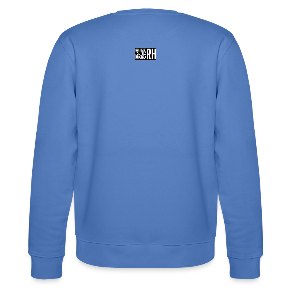 Unisex Bio-Sweatshirt mit ICE ICE BABY PRINT - Blau