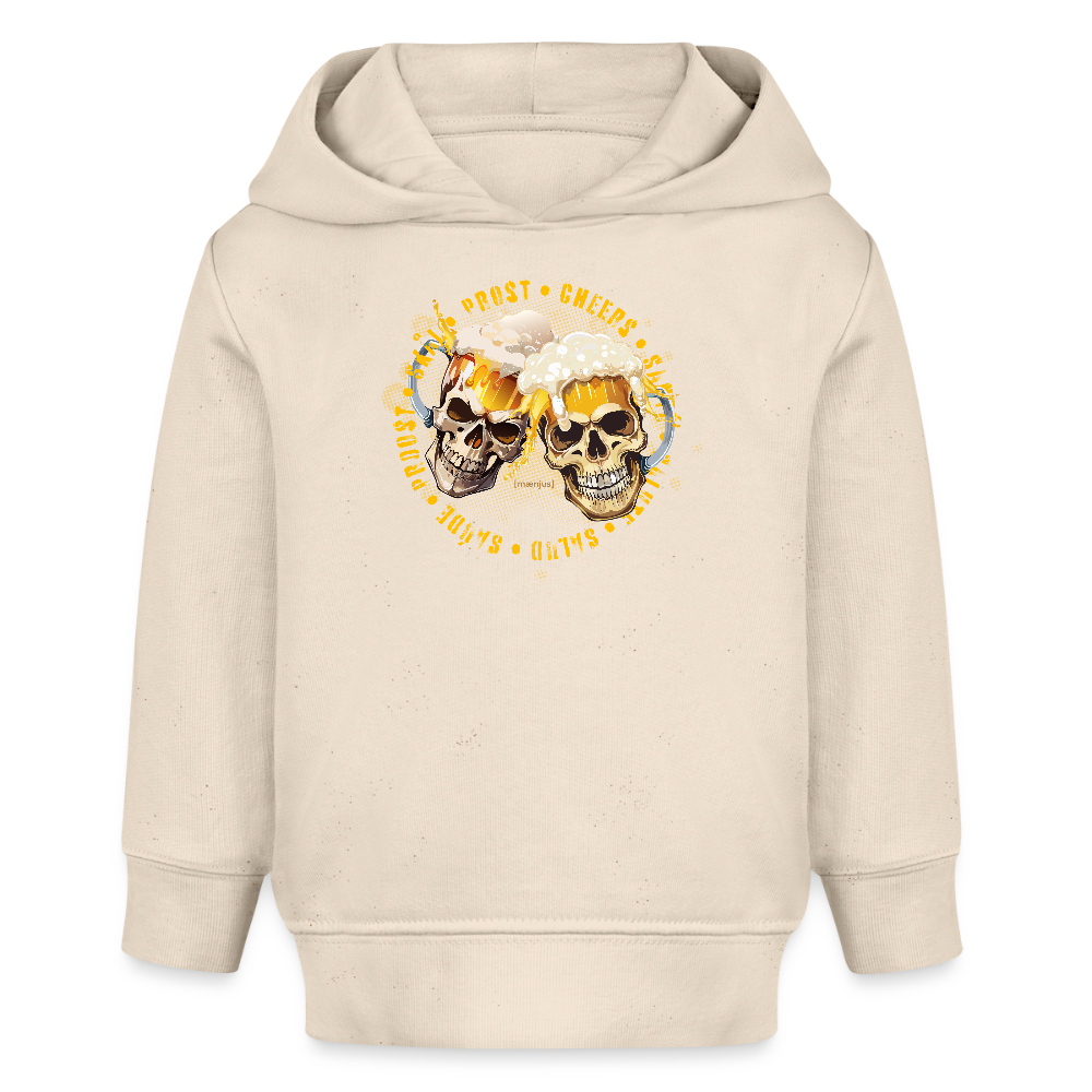 MNJS KIDS Bio Hoodie mit OKTOBERFEST EDITION BOYS PRINT - Weißgrau