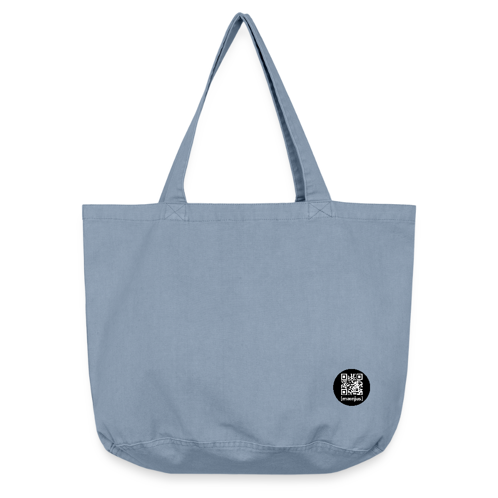 Vintage-Washed Shopper - Vintage Blue