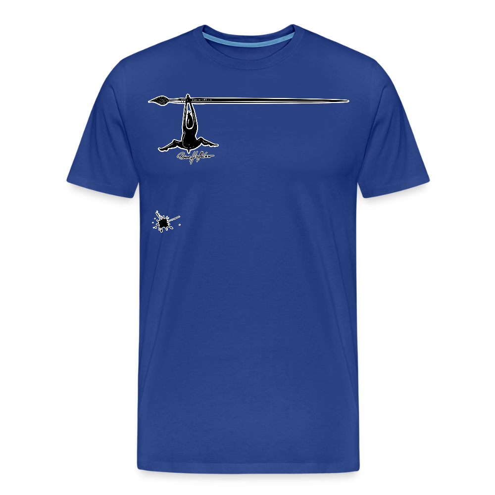 Männer Premium T-Shirt mit MÄNNLES PRINT - Königsblau