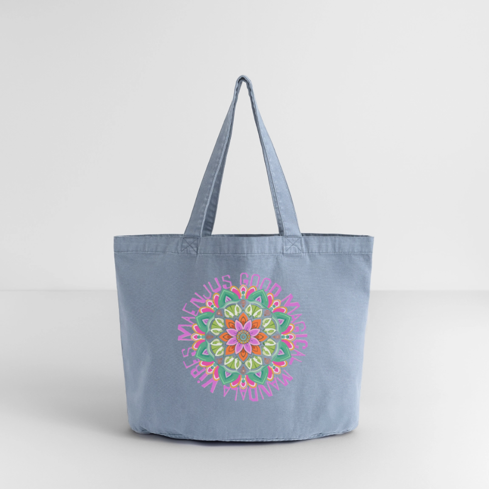 Vintage-Washed Shopper - Vintage Blue