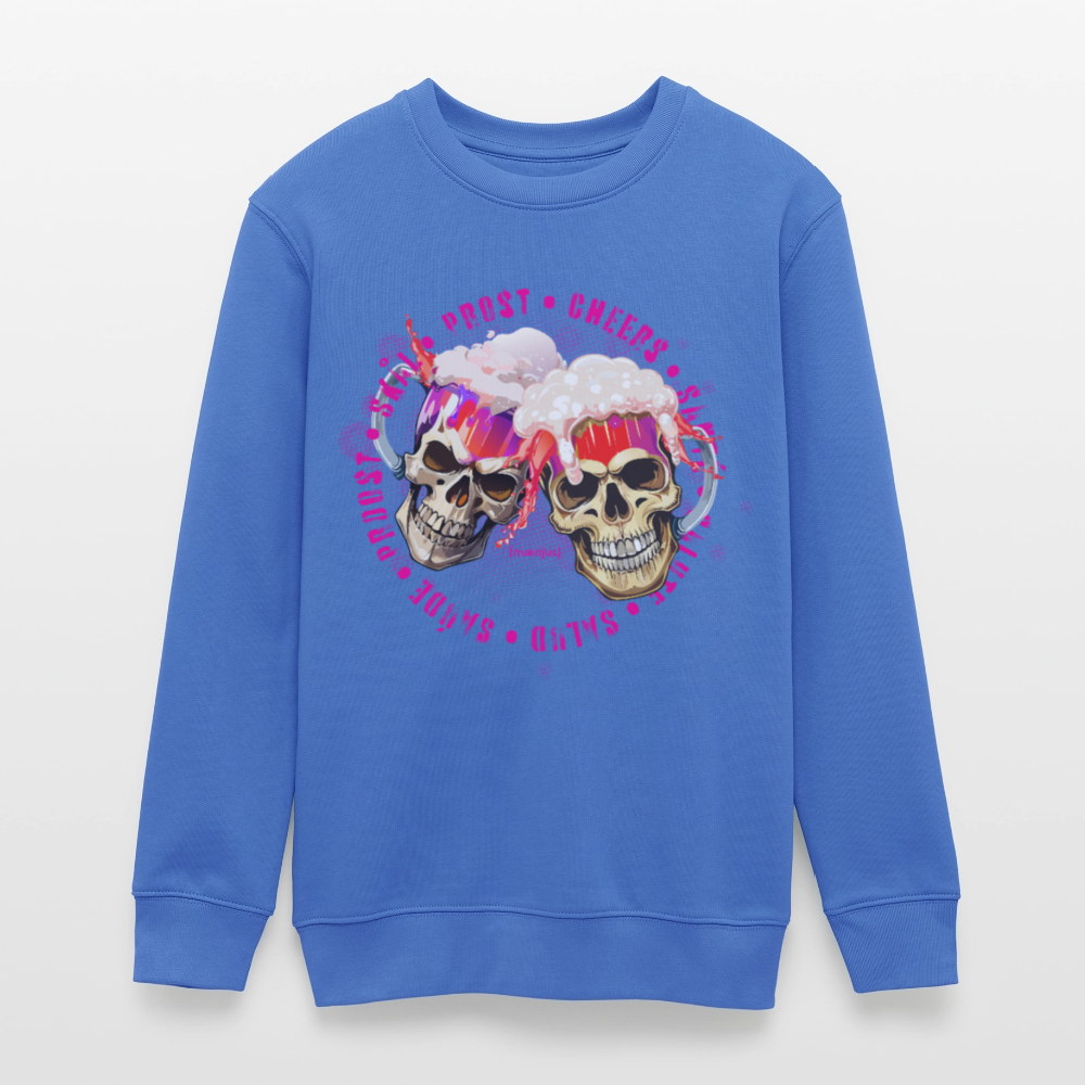 MNJS TEENS Bio Sweatshirt mit OKTOBERFEST EDITION GIRLS PRINT - carolina Blue