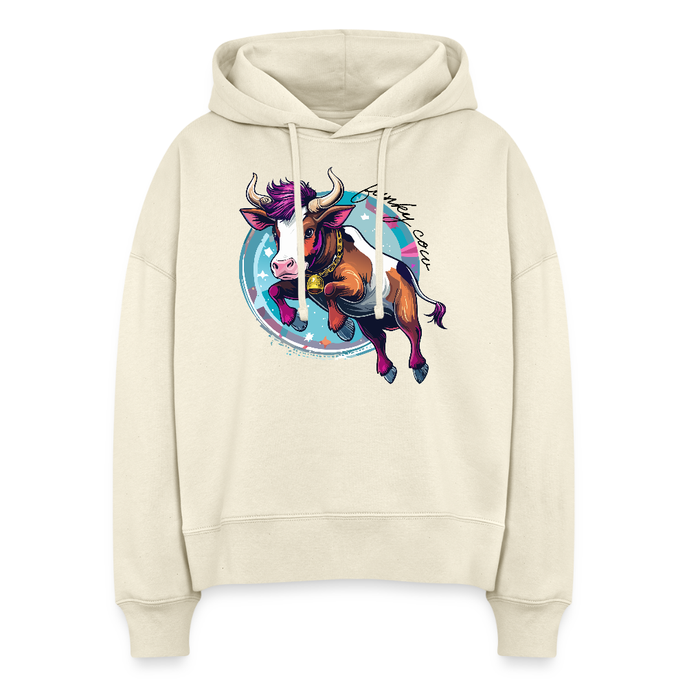 Stanley/Stella Boxy Frauen Bio Hoodie Nora - Weißgrau