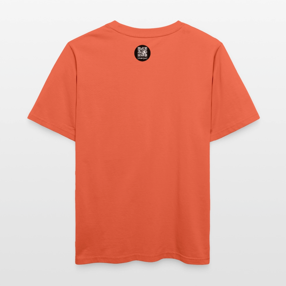 Unisex Bio-T-Shirt mit KEEP CALM PRINT - Hellrot