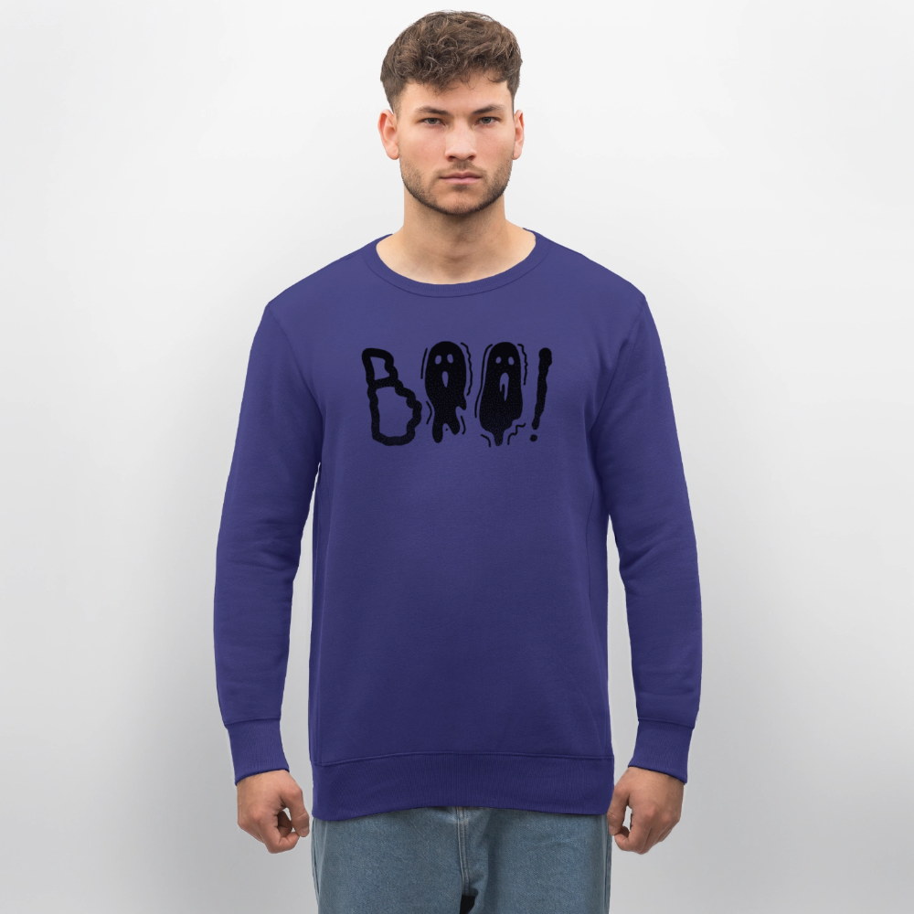 Unisex Bio-Sweatshirt mit BOO! PRINT - Dämmerung