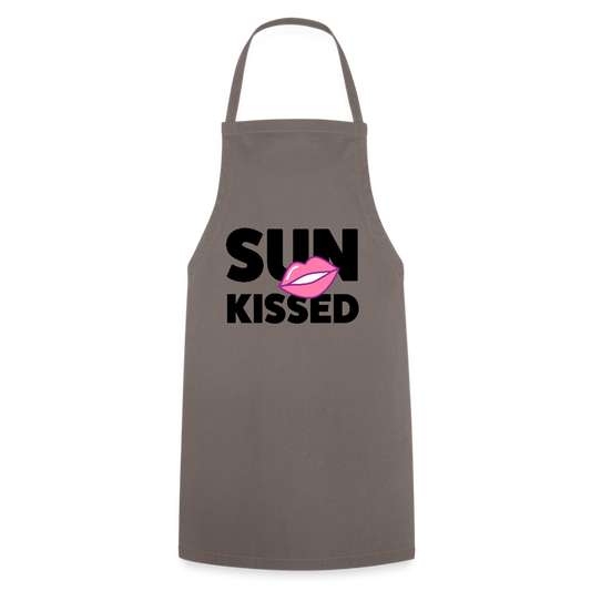 Kochschürze mit SUN KISSED PRINT - Grau
