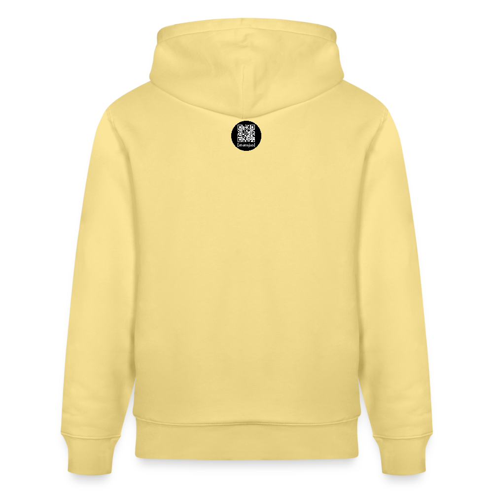 Unisex Bio-Hoodie mit KEEP CALM PRINT - Gelb Viva 