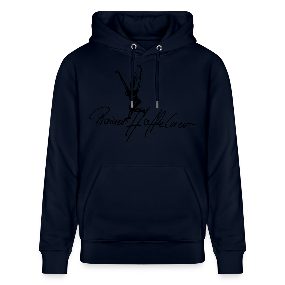 Unisex Bio-Hoodie mit TUSCHEWEIBCHEN PRINT - Navy