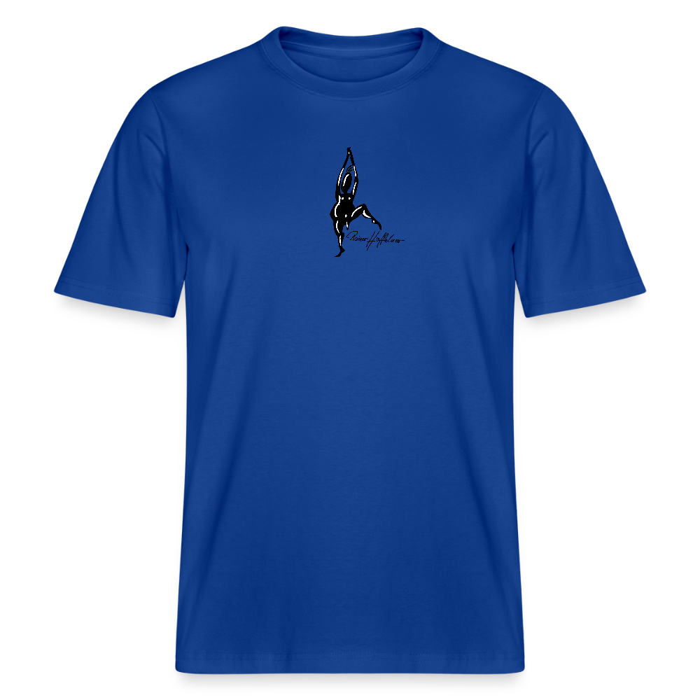 Unisex Bio-T-Shirt mit TUSCHEMÄNNCHEN PRINT - Dunkelblau