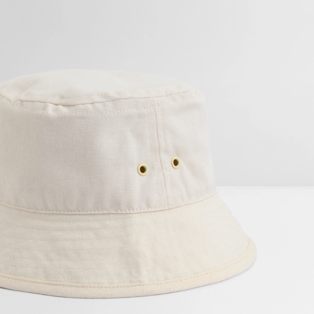 Bucket Hat mit SUN KISSED PRINT - Naturweiß
