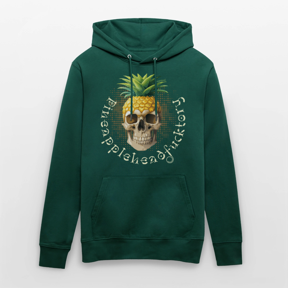 Unisex Hoodie mit PINEAPPLE SKULL PRINT - Forest