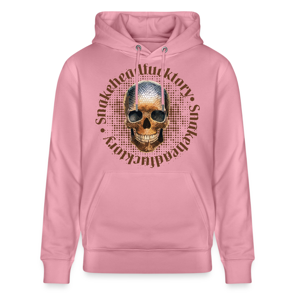 Unisex Hoodie mit SNAKEHEAD SKULL PRINT - Lila Traum