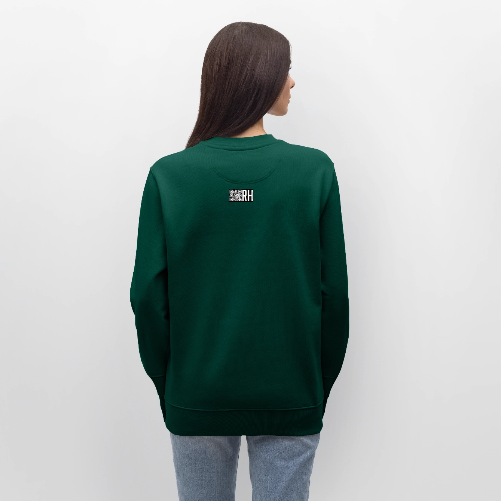 Unisex Bio-Sweatshirt mit CREATIVE VIRUS INSIDE PRINT - Forest