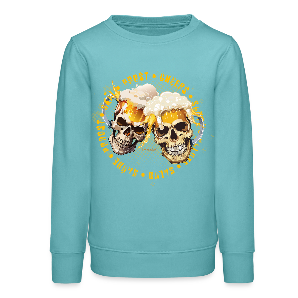 MNJS TEENS Bio Sweatshirt mit OKTOBERFEST EDITION BOYS PRINT - Pastelltürkis