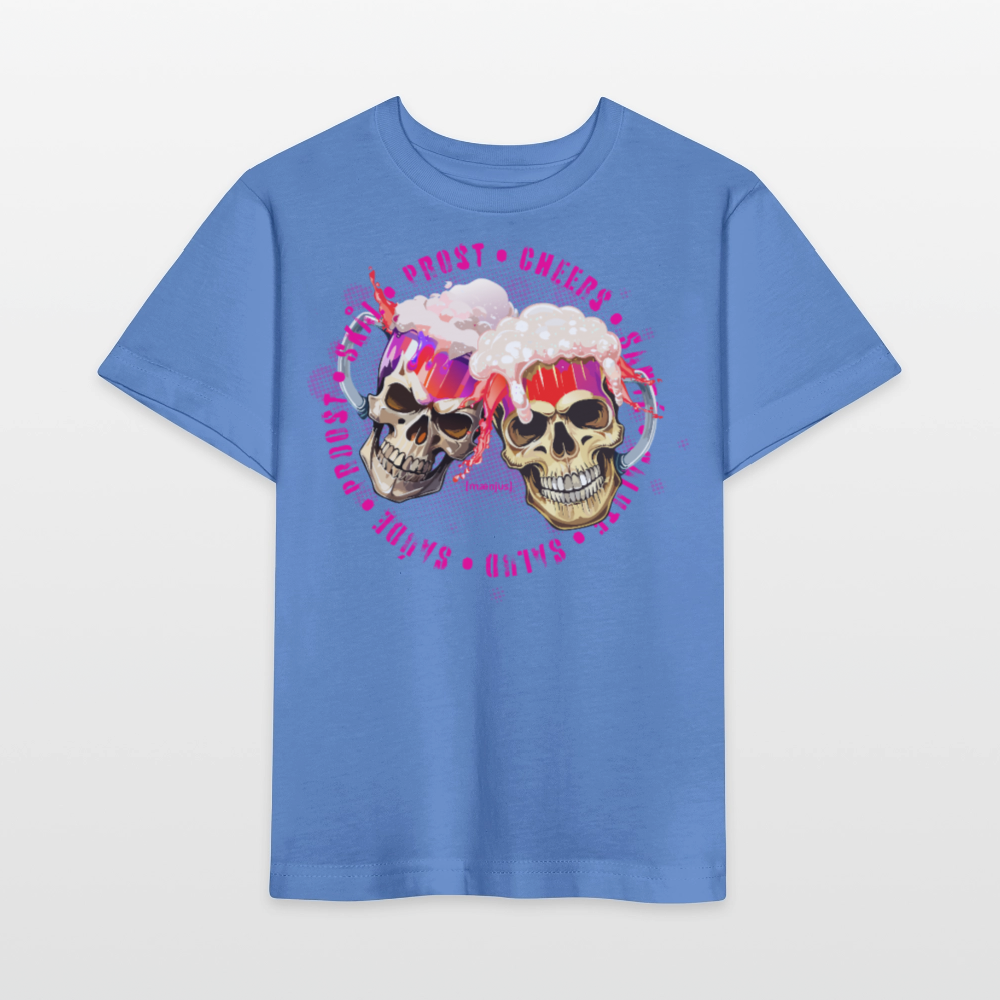 MNJS KIDS Bio T-Shirt mit OKOTBERFEST EDITION GIRLS PRINT - Blau