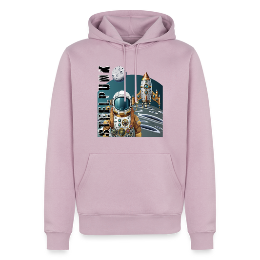 Männer Premium Hoodie mit STEELPUNK PRINT - Altrosa
