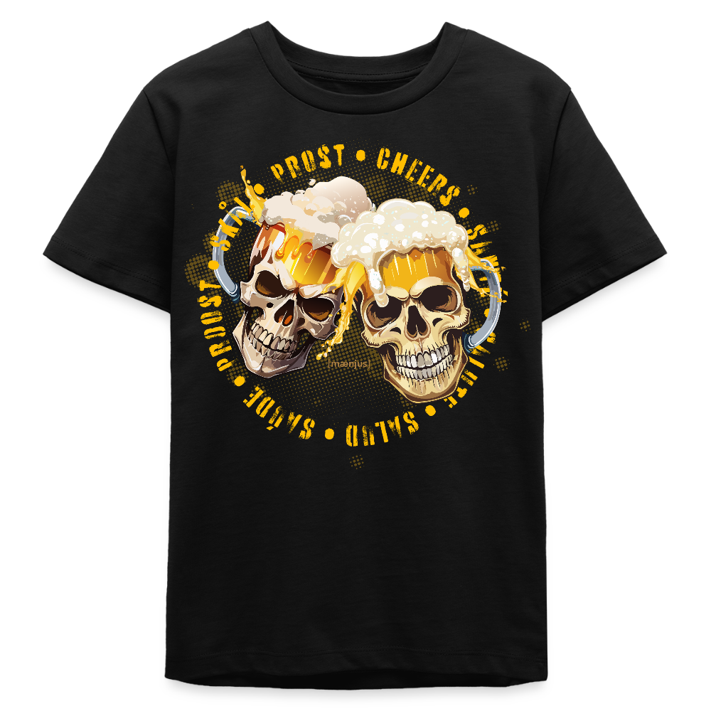 MNJS TEENS Bio T-Shirt mit OKTOBERFEST EDITION BOYS PRINT - Schwarz
