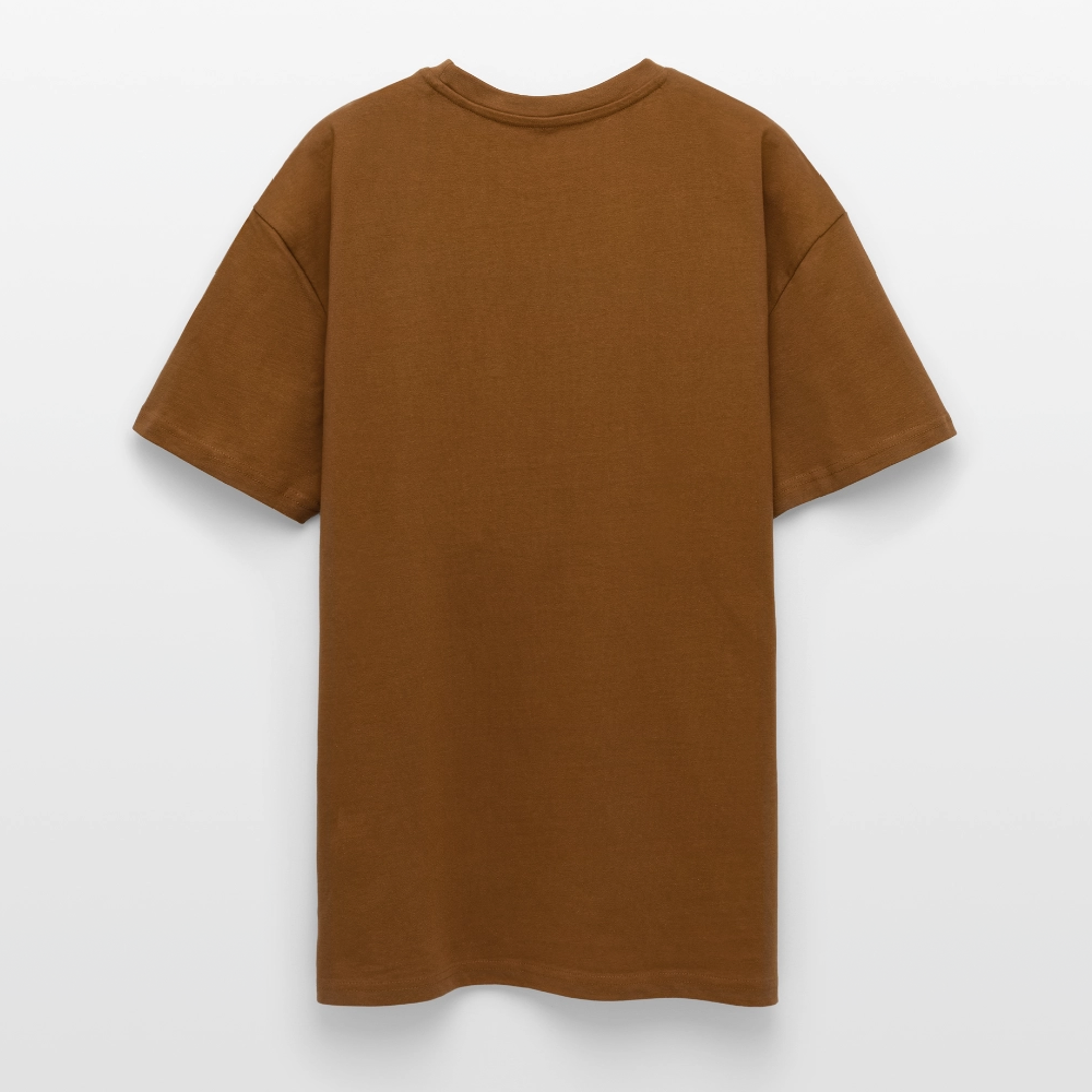 Heavy Oversize T-Shirt mit SUN KISSED PRINT - Toffee