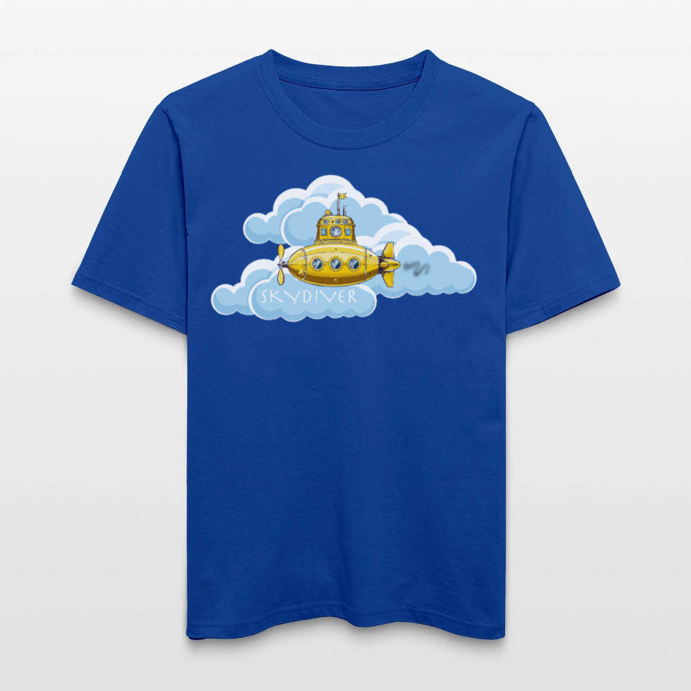 Unisex Bio-T-Shirt mit SKYDIVER PRINT - Dunkelblau