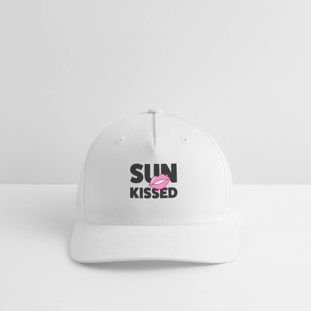 Flexfit Cap mit SUN KISSED PRINT - Weiß