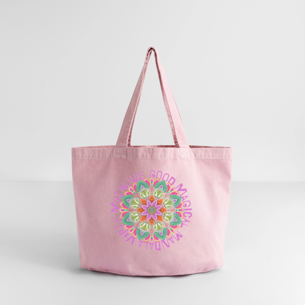 Vintage-Washed Shopper - Vintage Rosa