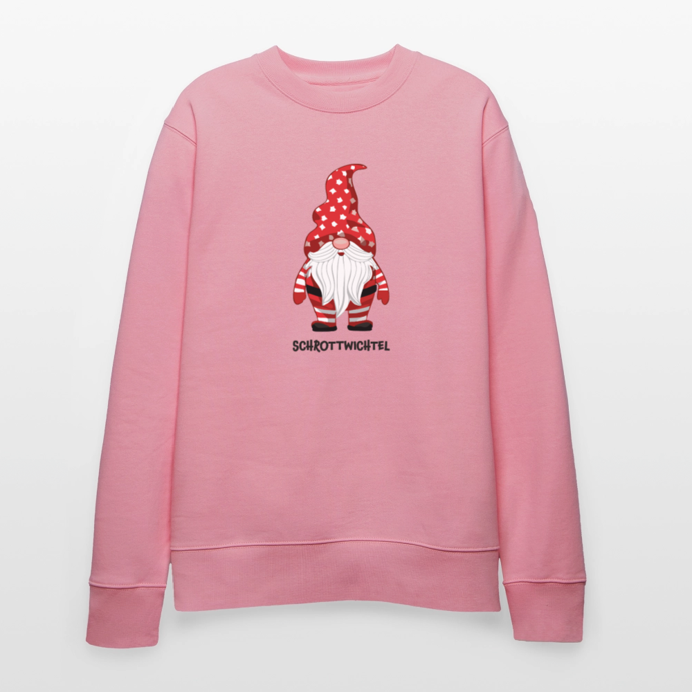 Unisex Bio-Sweatshirt mit SCHROTTWICHTEL PRINT - Lila Traum