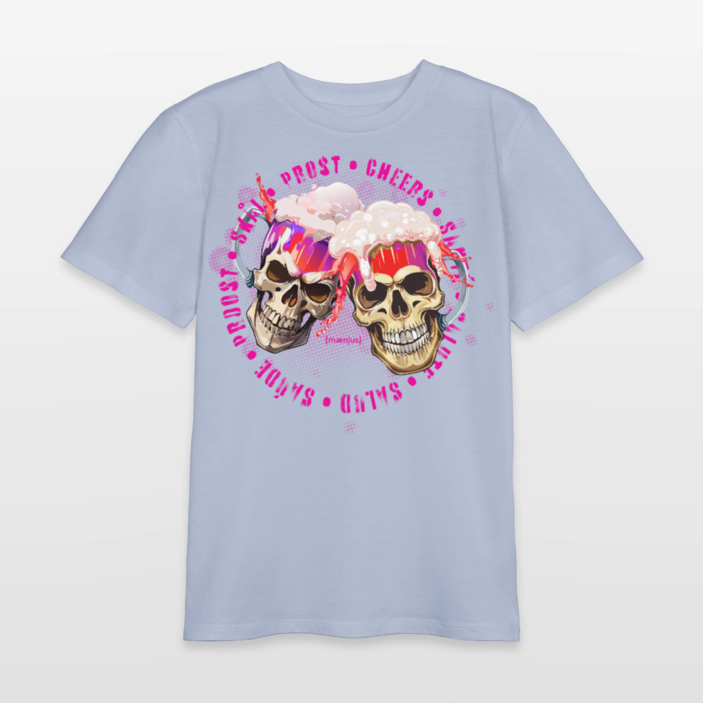 MNJS TEENS Bio T-Shirt mit OKTOBERFEST EDITION GIRLS PRINT - Lavendel-Violett