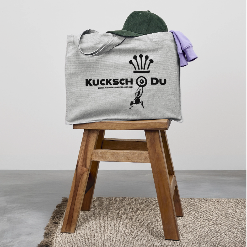 Recycelter Shopping Bag - Grau meliert