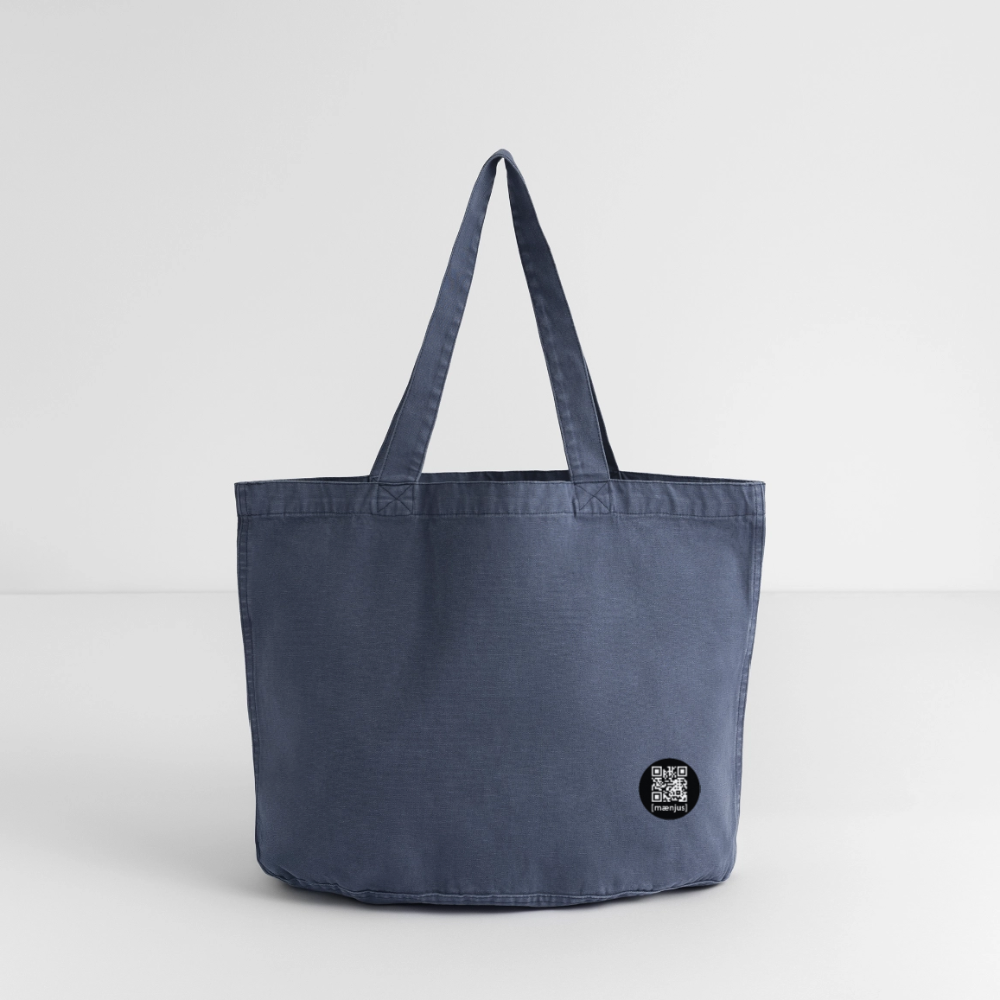 Vintage-Washed Shopper - Vintage Denim