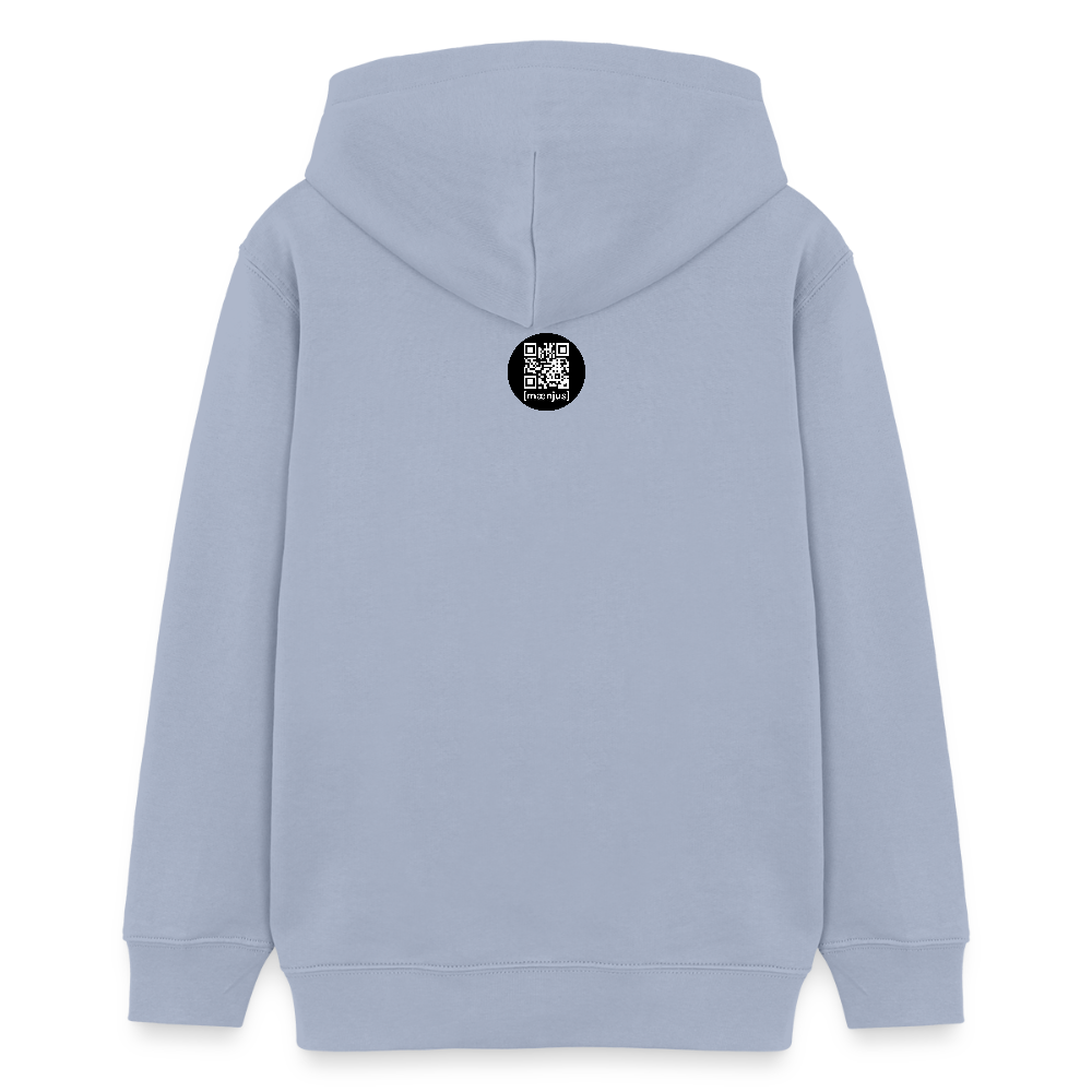 MNJS TEENS Bio-Hoodie mit PUNKS NOT DEAD PRINT - Lavendel-Violett