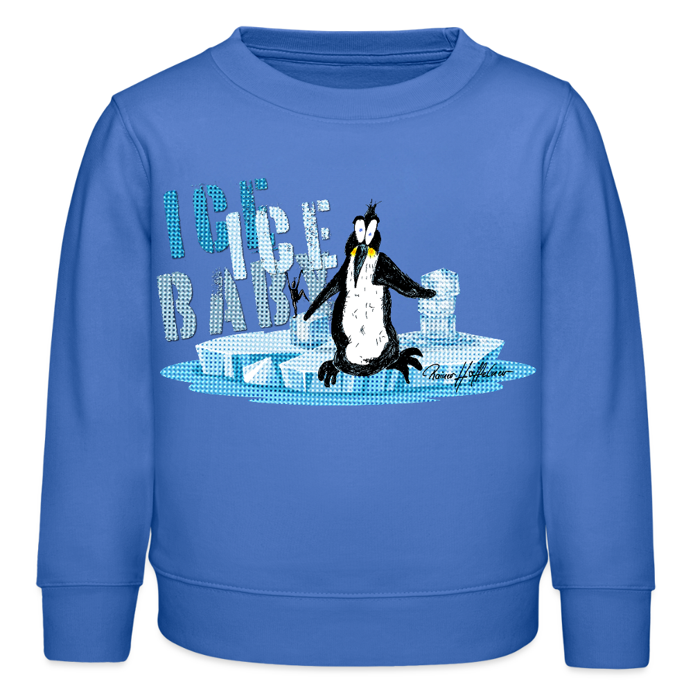 MNJS KIDS Mini Changer Bio Sweatshirt mit ICE ICE BABY PRINT - carolina Blue