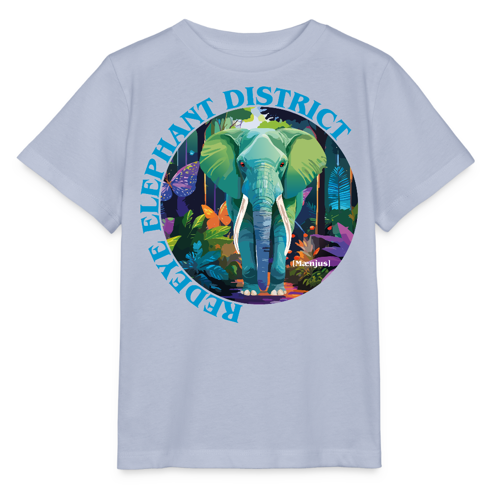 MNJS KIDS T-Shirt mit REDEYE ELEPHANT DISTRICT PRINT - Lavendel-Violett