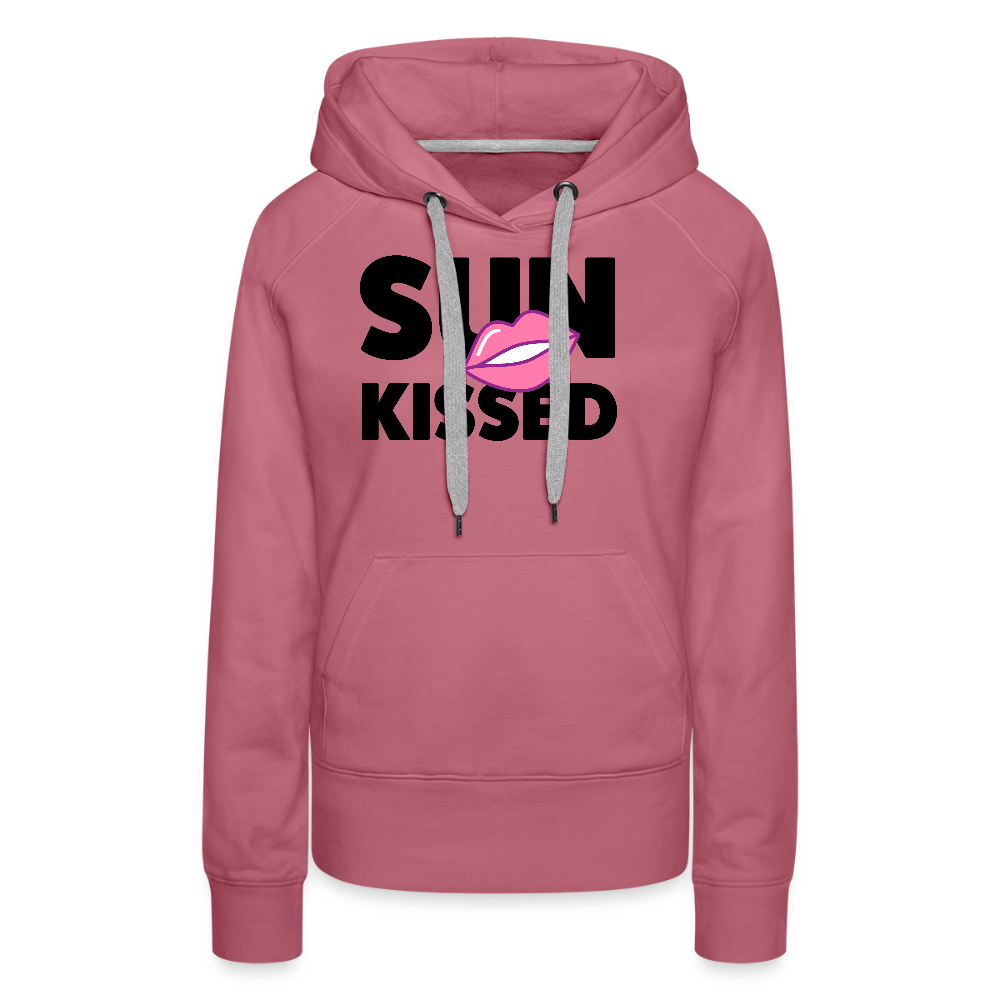 Frauen Premium Hoodie mit SUN KISSED PRINT - Malve