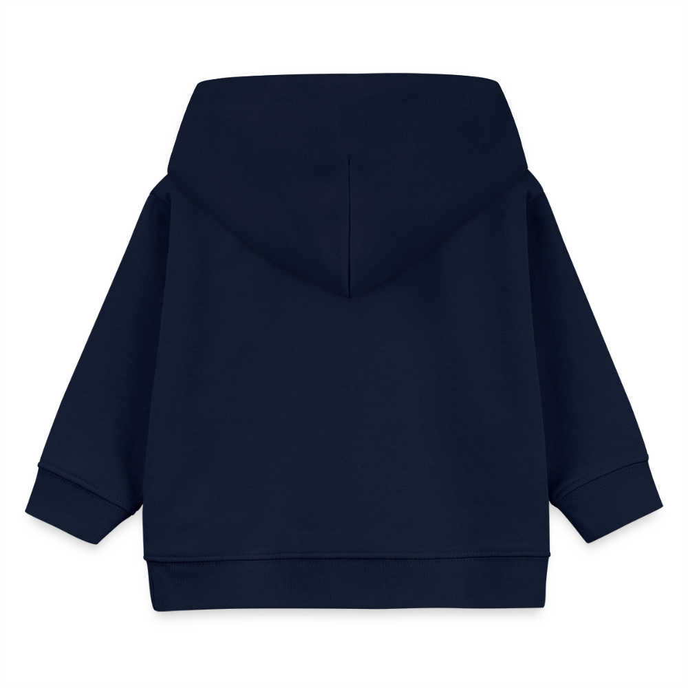 MNJS KIDS Bio Hoodie mit BE DIFFERENT PRINT - Navy