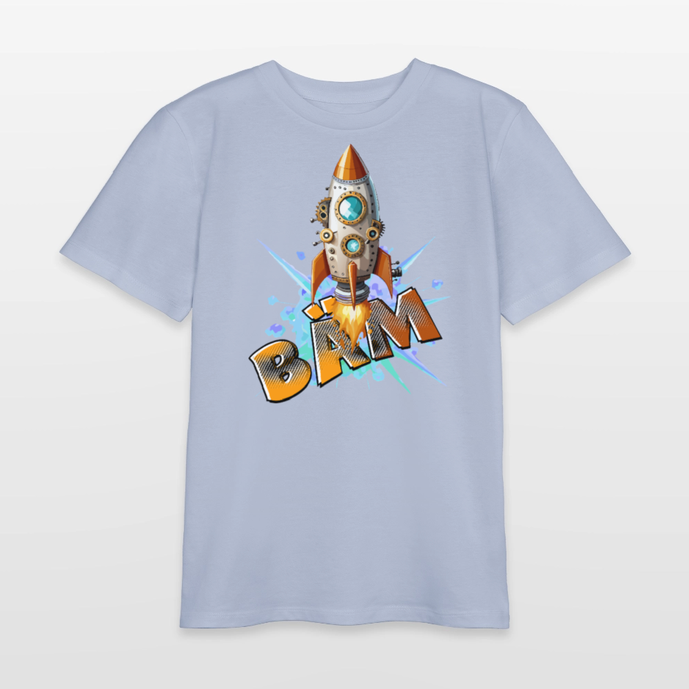 MNJS TEENS Bio T-Shirt mit BÄM PRINT - Lavendel-Violett