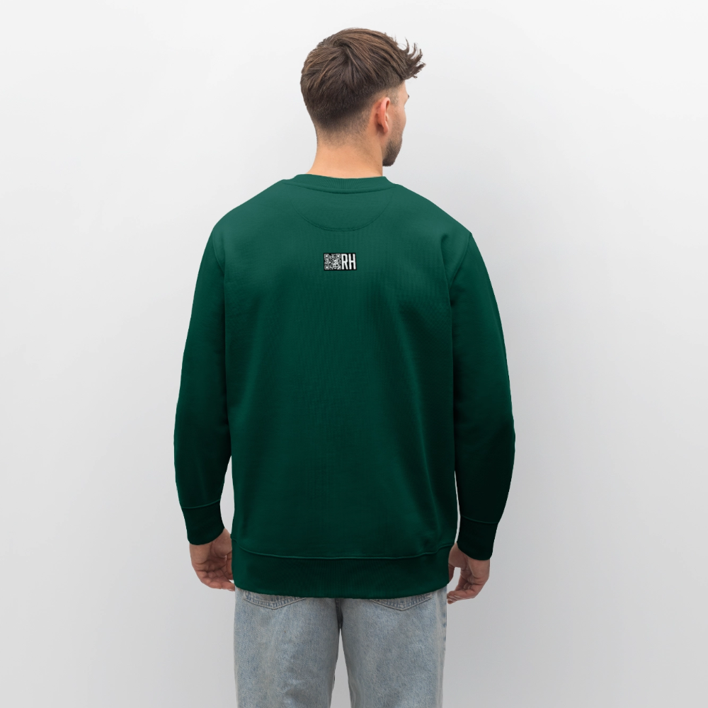 Unisex Bio-Sweatshirt mit CREATIVE VIRUS INSIDE PRINT - Forest