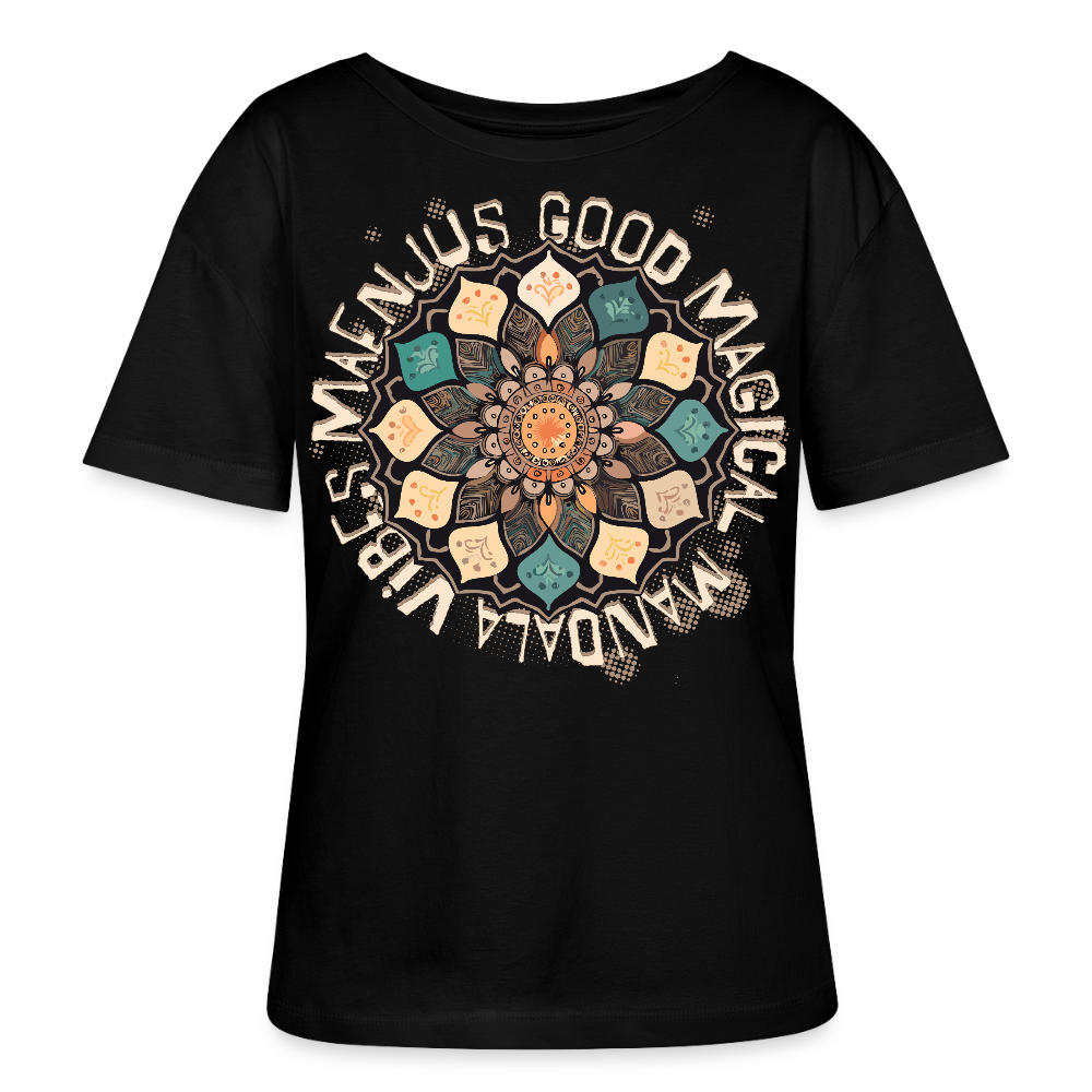 Stanley/Stella Relaxed Rundhals Frauen Bio-T-Shirt SERENA - Schwarz