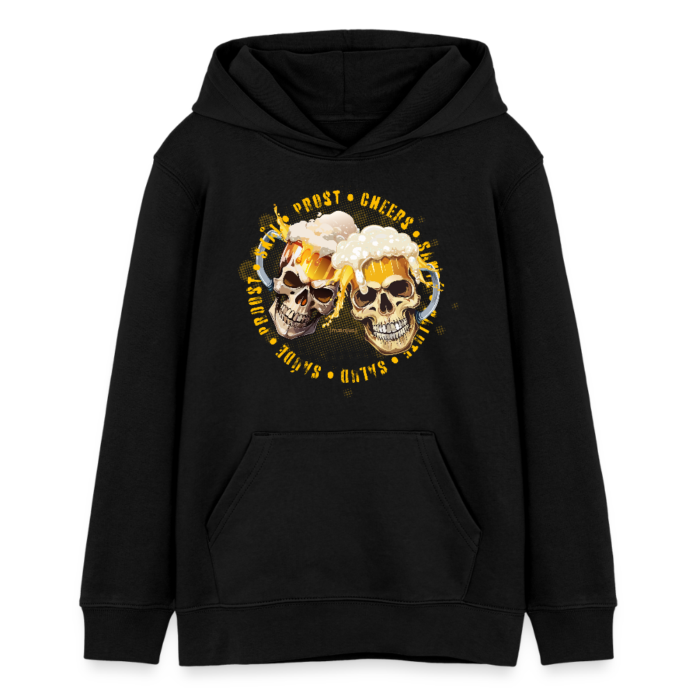 Teens Bio-Hoodie mit OKTOBERFEST EDITION BOYS PRINT - Schwarz