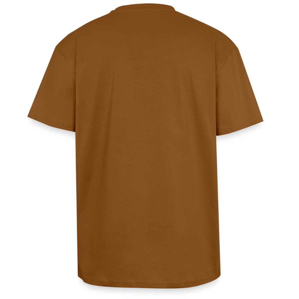 Heavy Oversize T-Shirt mit SUN KISSED PRINT - Toffee
